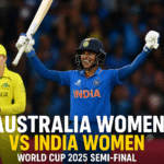 Australia women vs India women semifinal 2025 live action